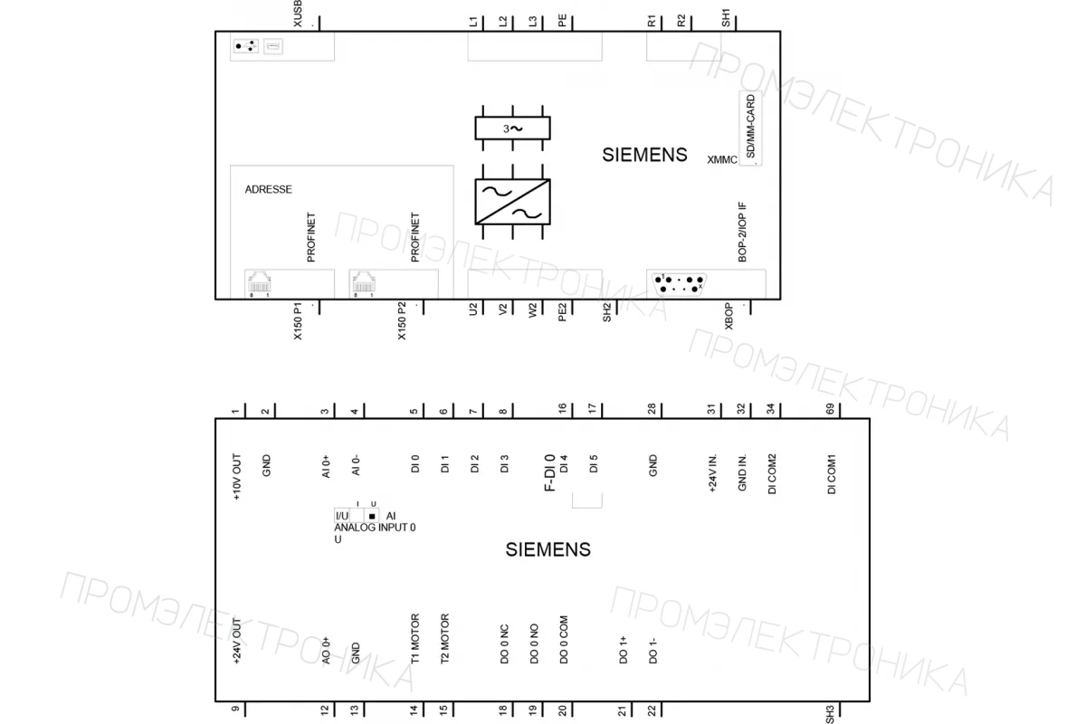 Siemens 6SL3203-0CD23-5AA0