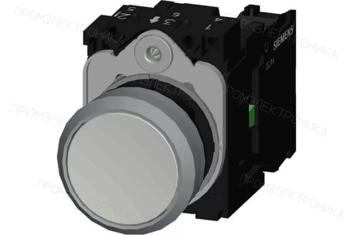 Siemens 3SU1130-0AB60-1BA0 — Кнопка
