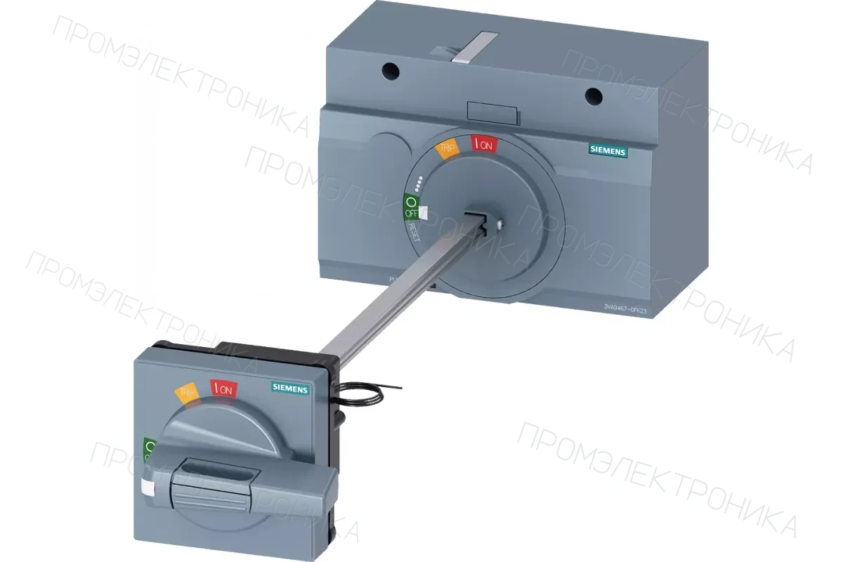 Siemens 3VA9467-0EK27 — Поворотный привод с фронтальной установкой аварийн