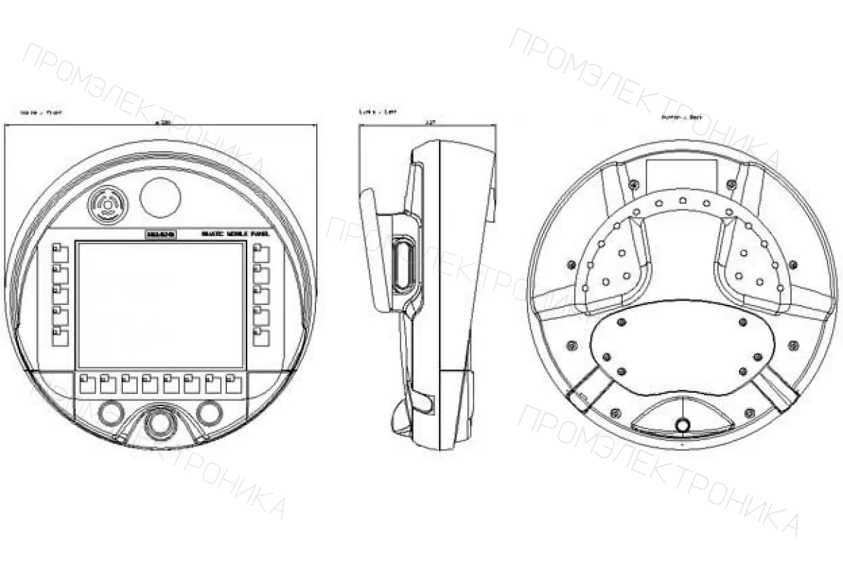 Siemens 6AV6645-0AC01-0AX0 — промышленный компонент