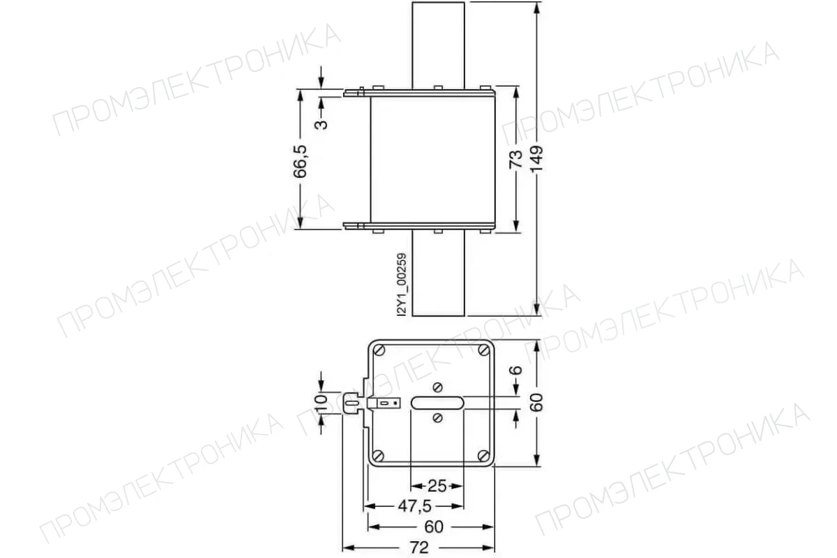 Siemens 3NE1331-3 — Предохранительные вставки NH SITOR