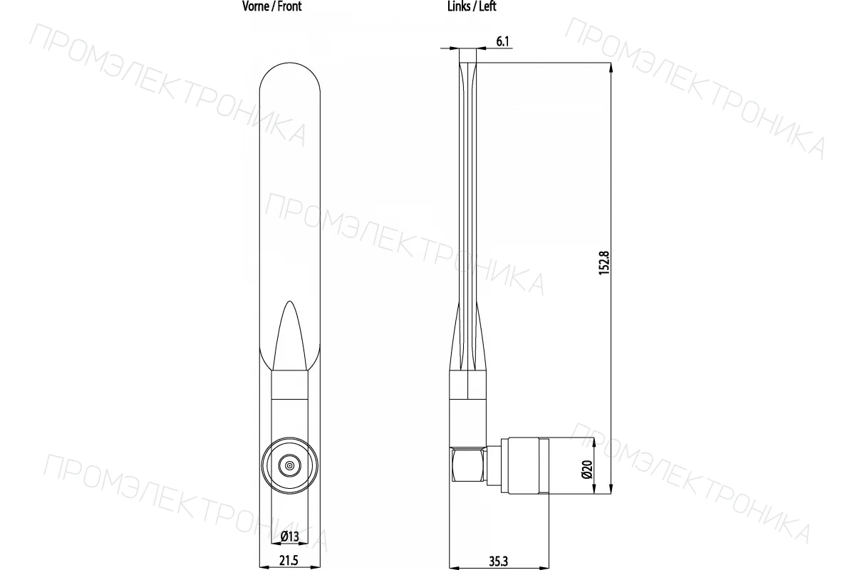 Siemens 6GK5795-1TN00-1AA0 — Соединительные IWLAN кабели