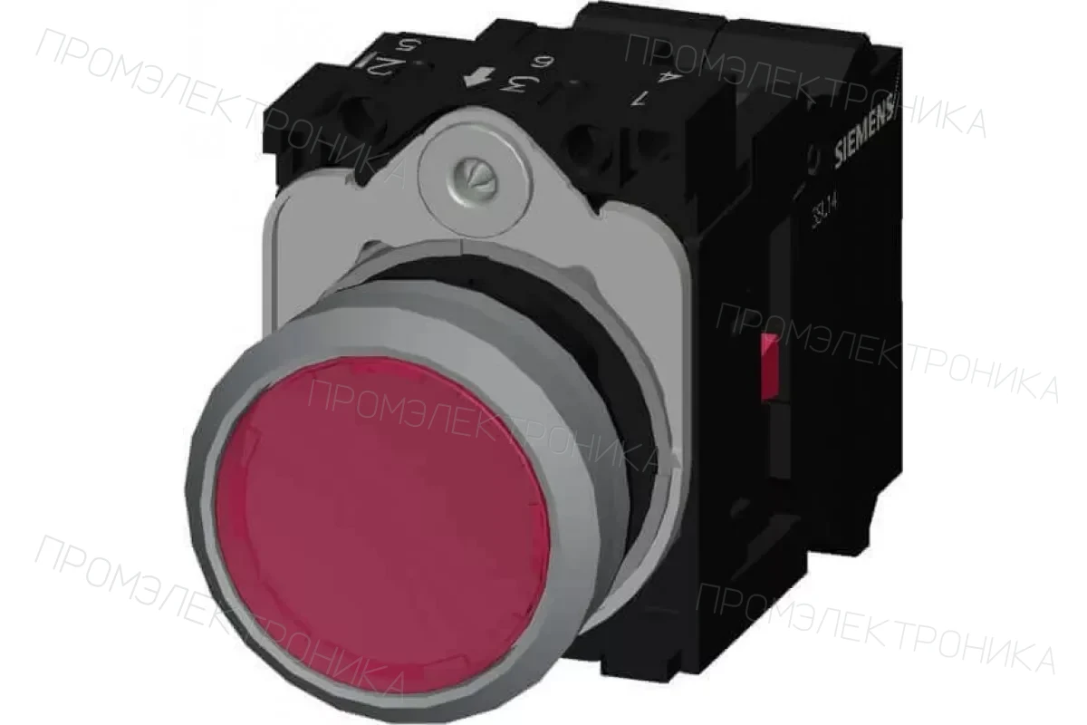 Siemens 3SU1132-0AB20-1FA0 — Кнопка с подсветкой