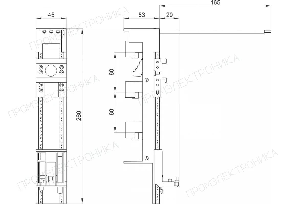 Siemens 8US1251-5DS10 — Шинный адаптер