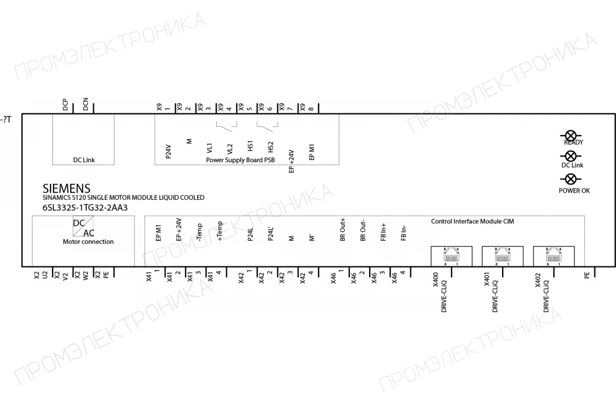 Siemens 6SL3320-1TG37-4AA3