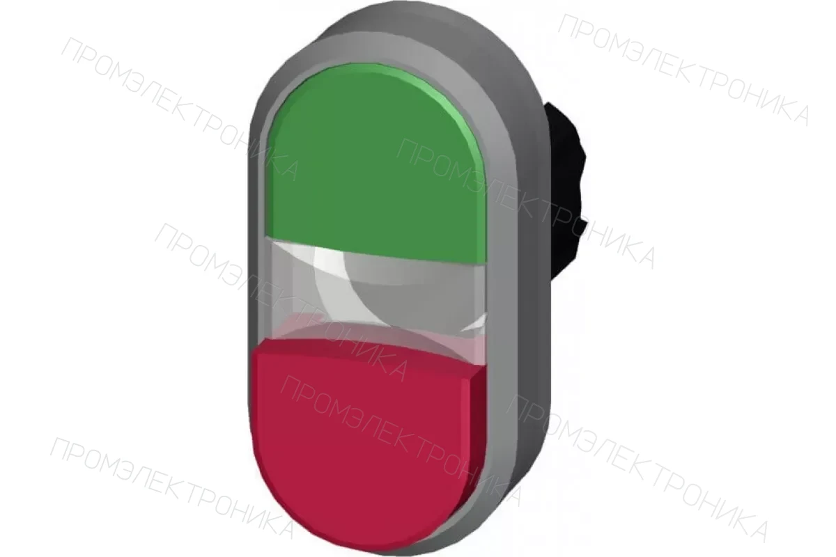 Siemens 3SU1031-3AB66-0AN0 — Актуатор двойной кнопки с возможностью подсветки