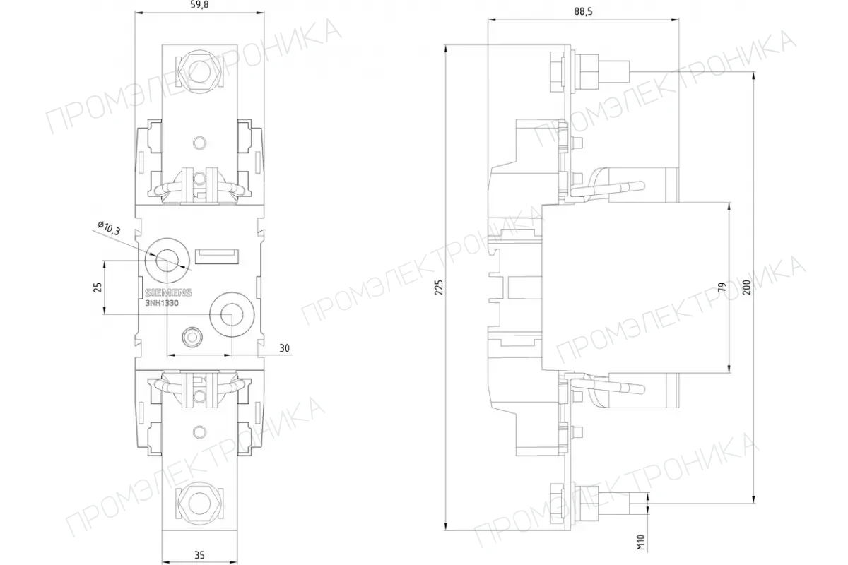Siemens 3NH1230 — промышленный компонент