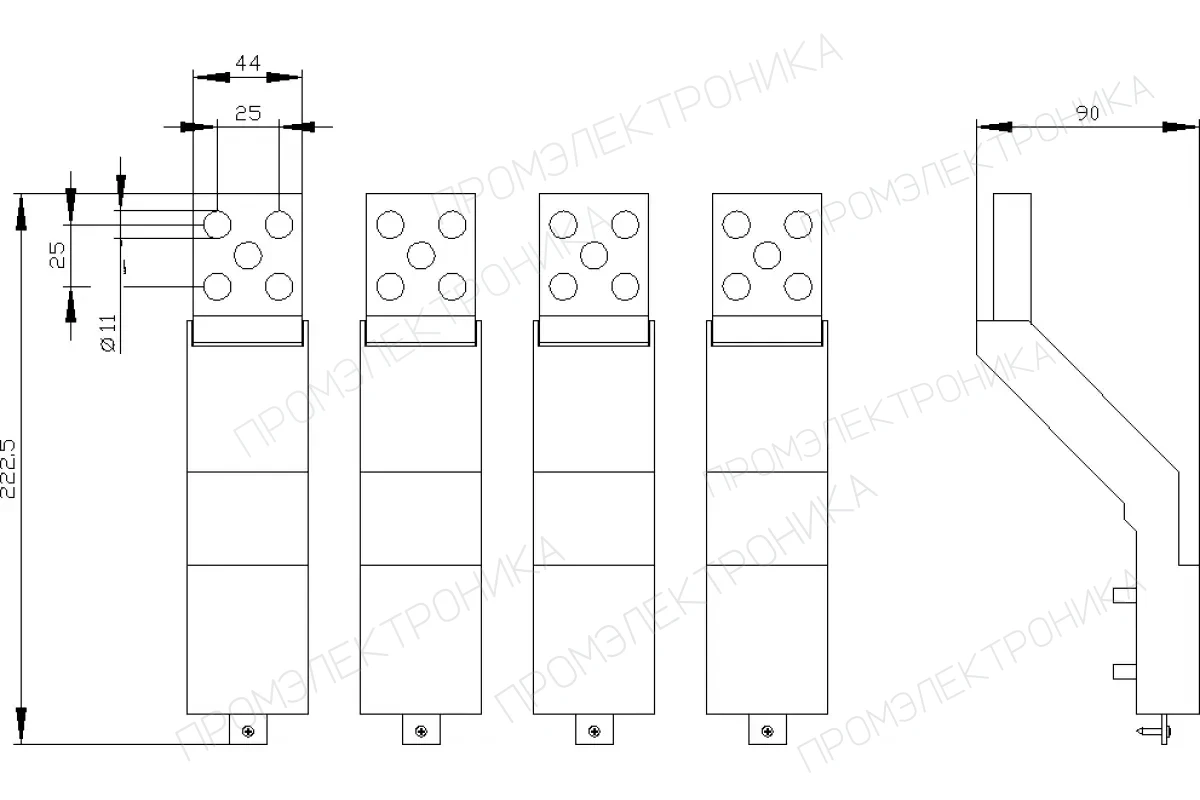 Siemens 3VW9011-0AN71 — компонент энергетического оборудования