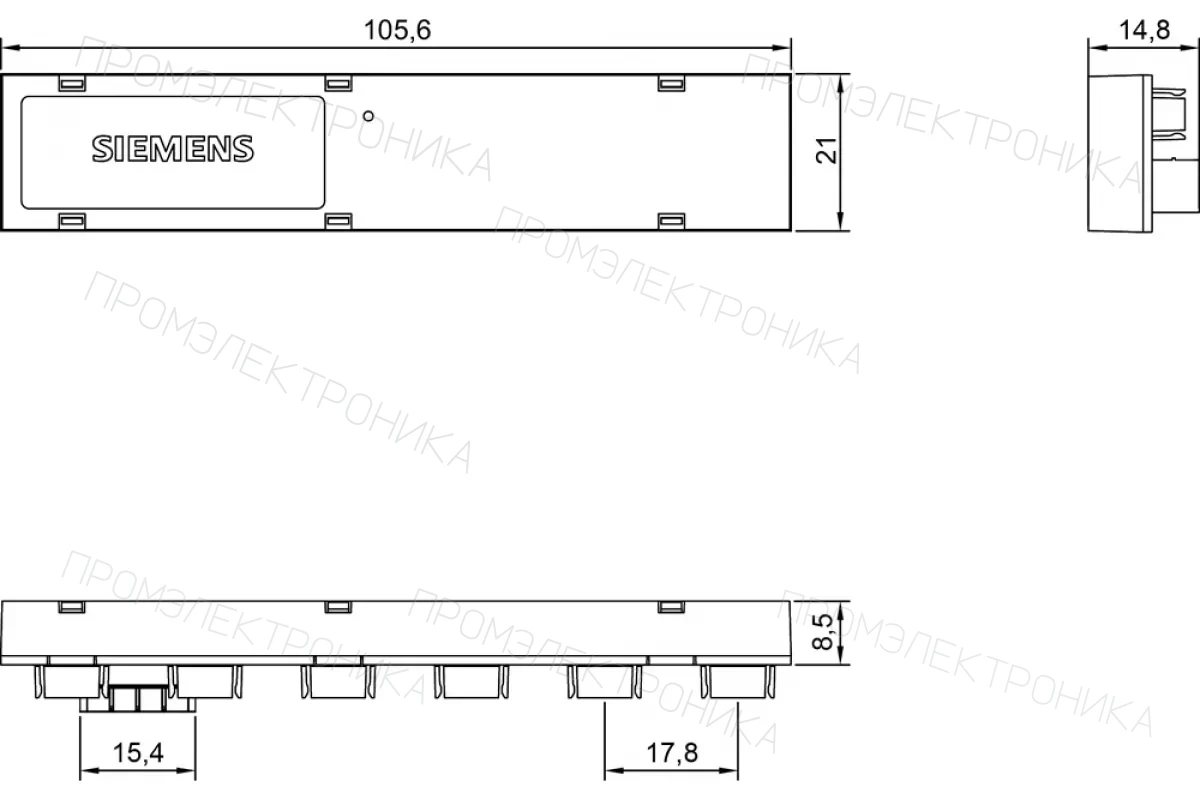 Siemens 7KT1254 — Датчик 40 a