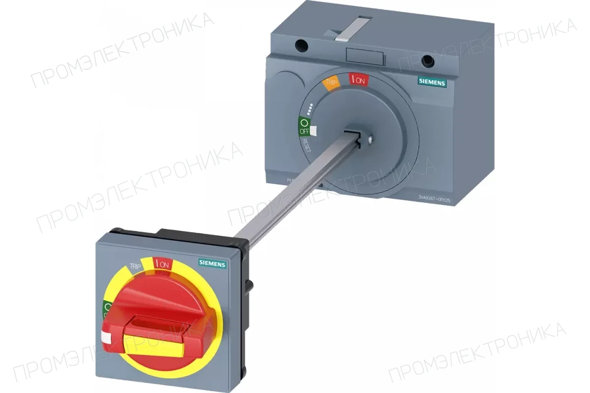 Siemens 3VA9267-0FK21 — Поворотный привод с установкой на дверь стандарт