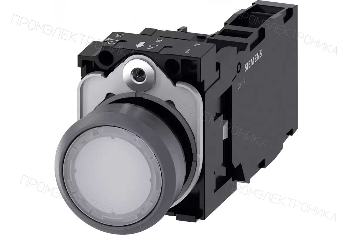 Siemens 3SU1132-0AB60-1FA0 — Кнопка с подсветкой