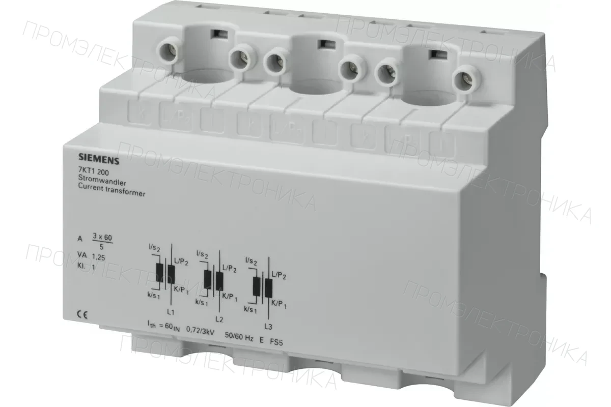 Siemens 7KN2712-0CE40-0YC0 — компонент энергетического оборудования