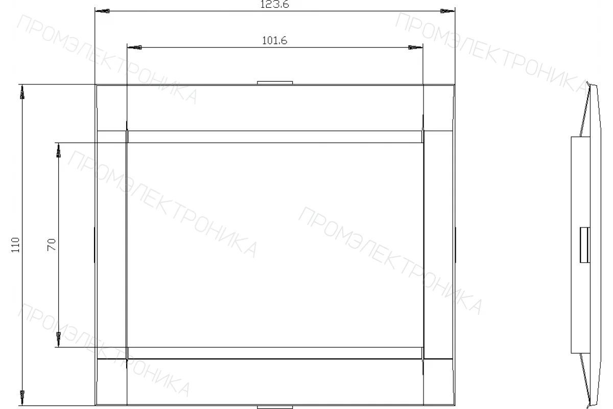 Siemens 3VA9053-0SB10 — Декоративная накладка