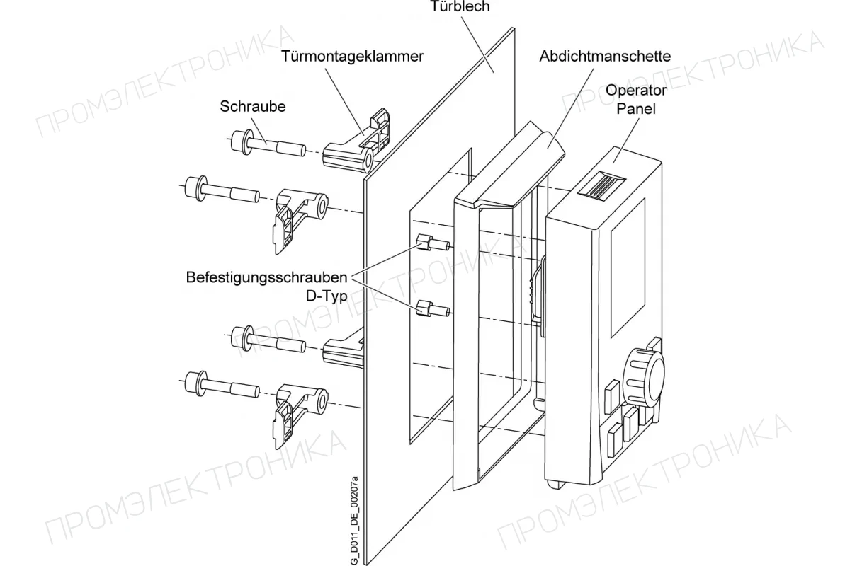 Siemens 6SL3255-0BW01-0NA0 — Адаптер блок sinamics