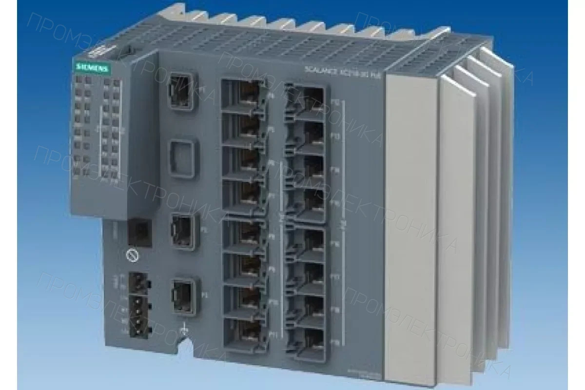 Siemens 6GK5208-0RA00-5AC2 — SCALANCE XC208G PoE промышленный управляемый IE PoE коммутатор