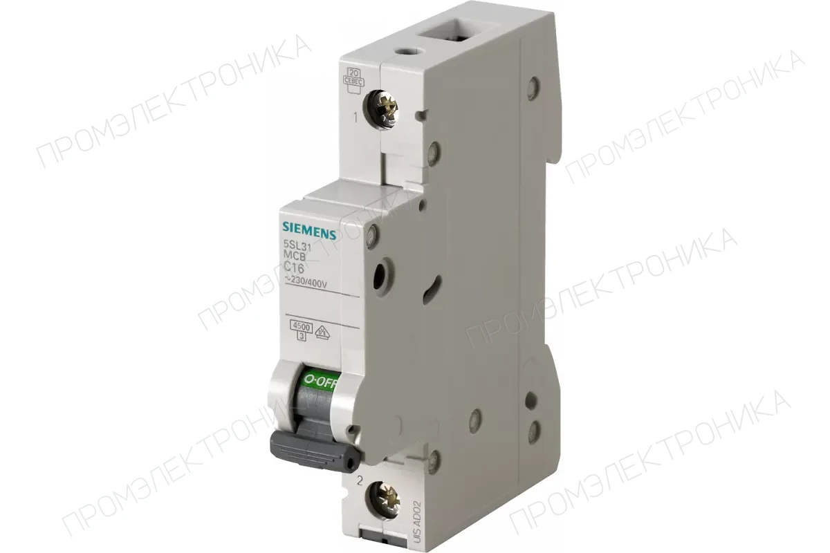 Siemens 5SL3125-7 — Основные устройства