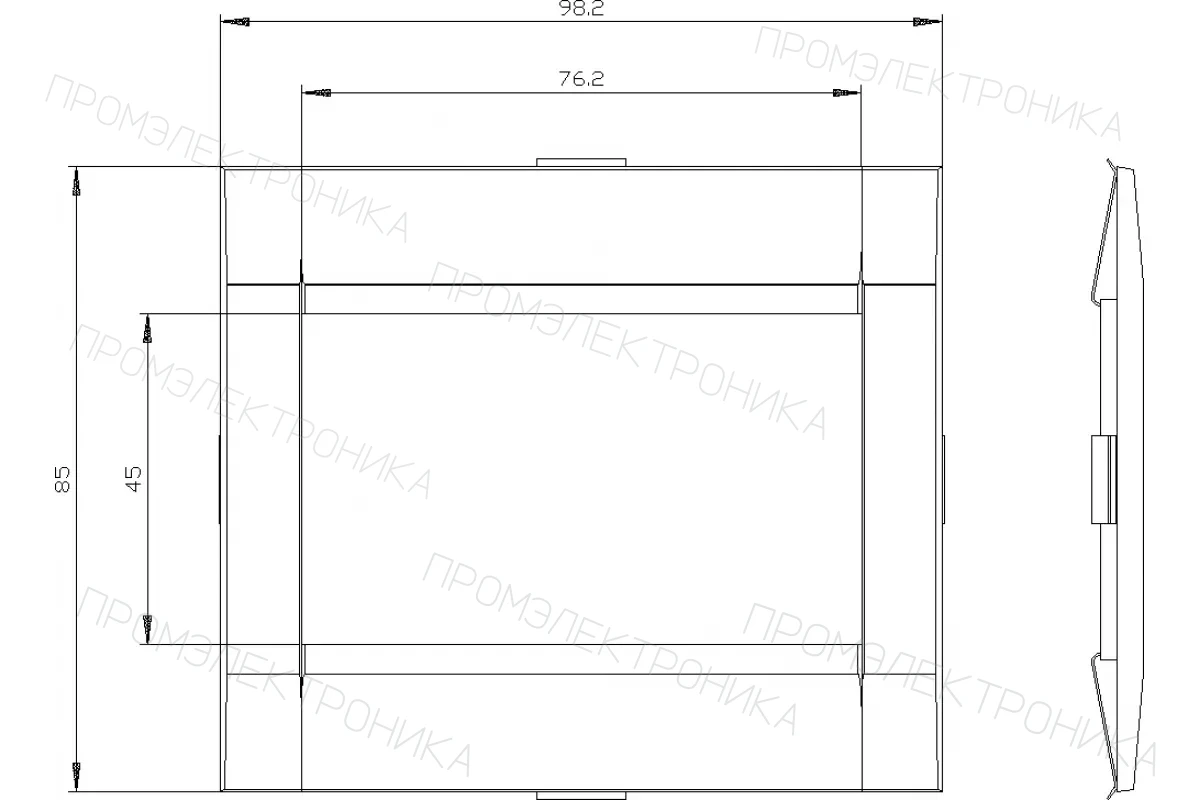 Siemens 3VA9034-0SB10 — Лицевая рамка