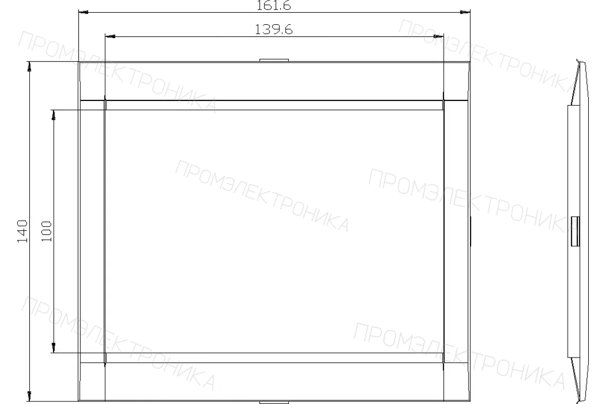 Siemens 3VA9164-0SB20 — Декоративная накладка