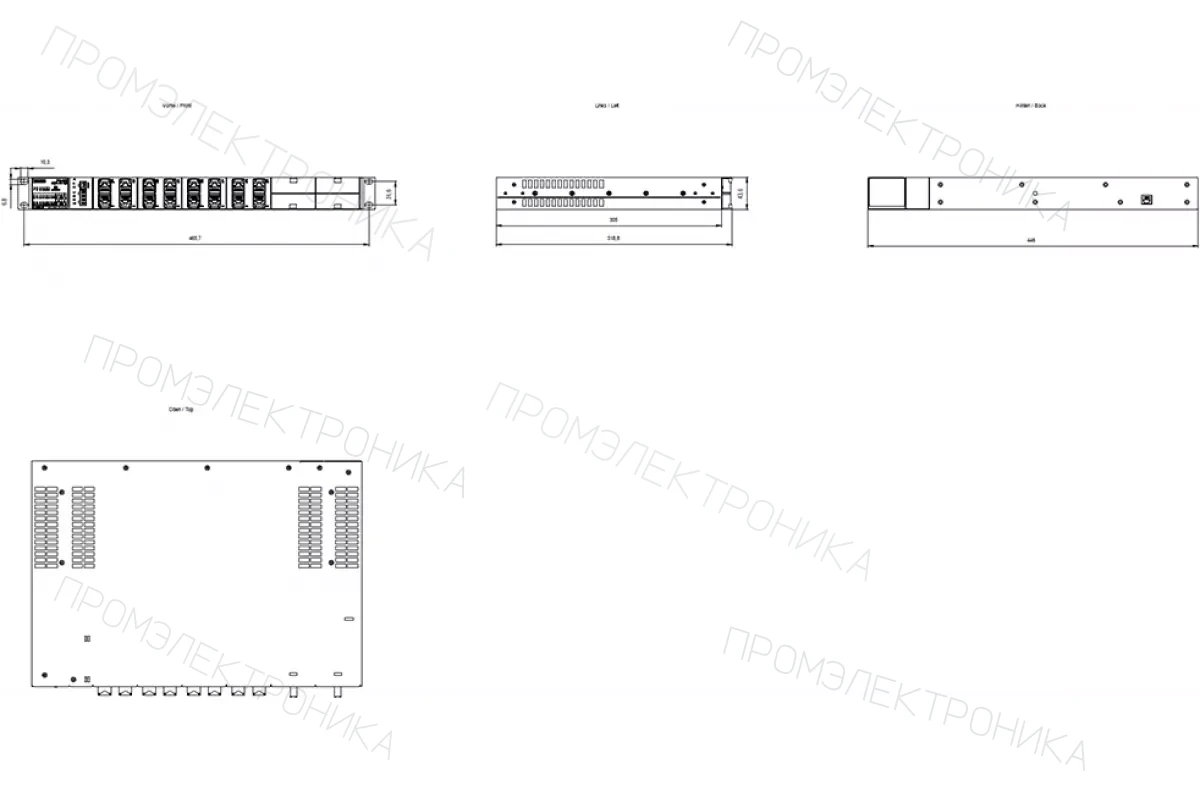 Siemens 6GK5324-4QG10-1CR2 — Управляемые коммутаторы SCALANCE X-300