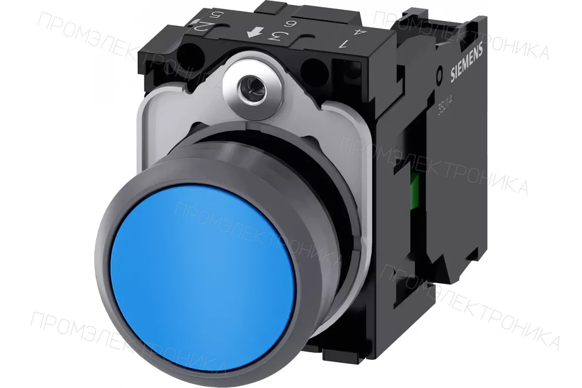 Siemens 3SU1130-0AB50-1FA0 — Кнопка