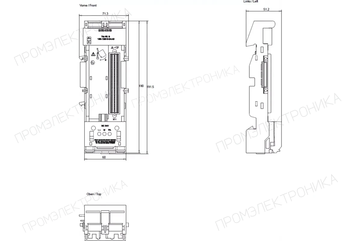 Siemens 6ES7195-3AB00-0XA0
