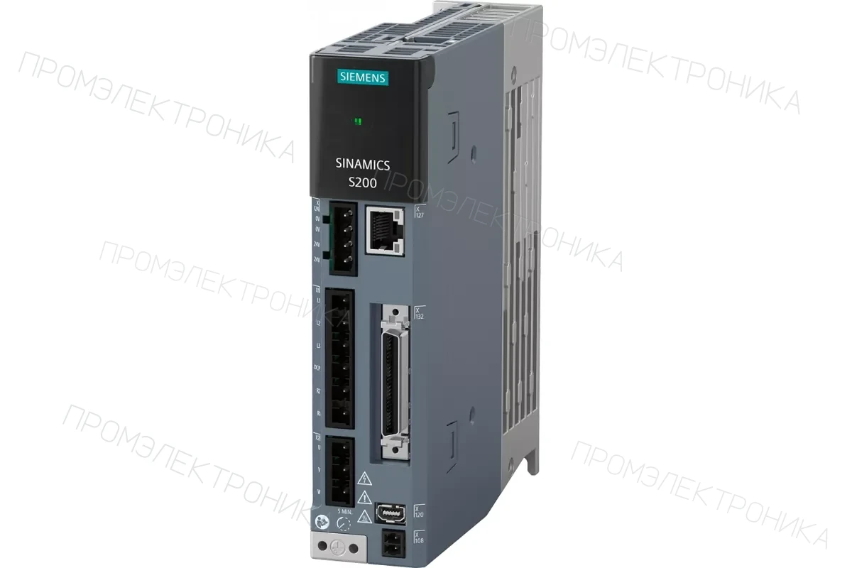 Siemens 6SL5310-1BE17-0DF0 — SINAMICS S210 Входное напряжение