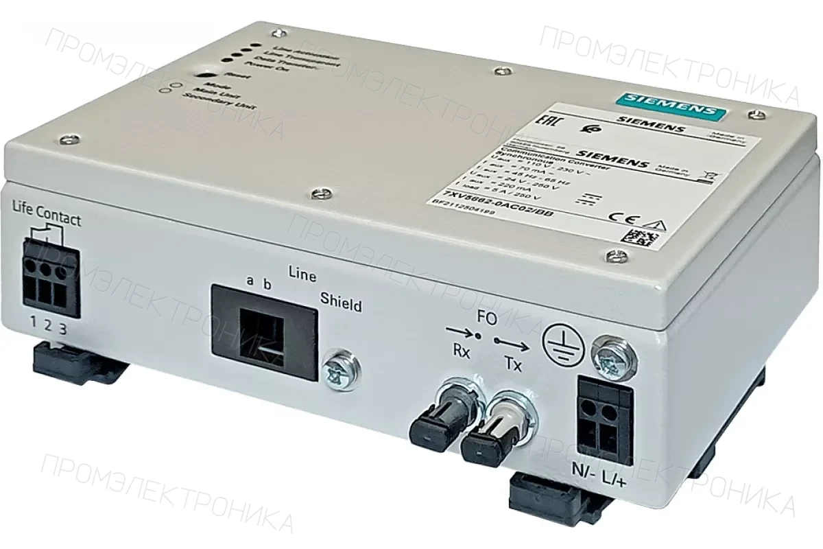 Siemens 7XV5461-0CG00 — компонент энергетического оборудования