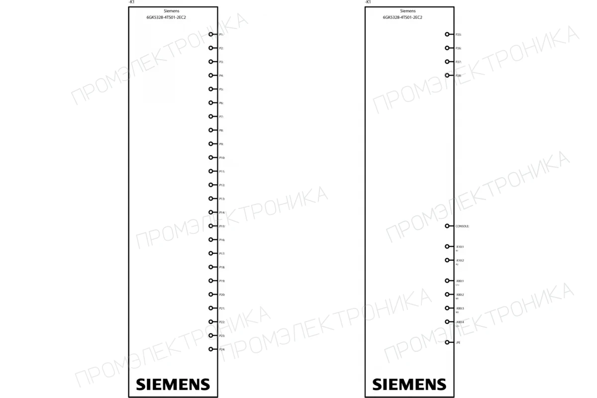 Siemens 6GK5328-4TS00-2AC2 — компонент промышленной автоматизации