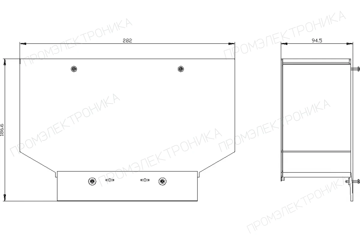 Siemens 3VA9354-0KB04 — Крышка клеммника длинная для втычн