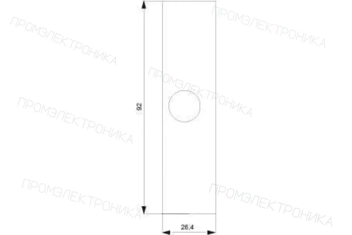 Siemens 5TC1297 — Delta reflex датчик дыма настенный размер