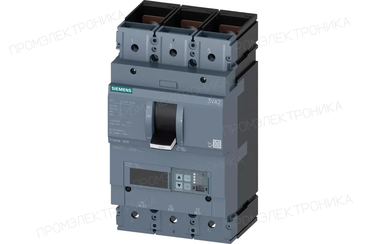 Siemens 3VA2325-5JP42-0AA0 — 3VA автоматические выключатели в литом корпусе до 250 A