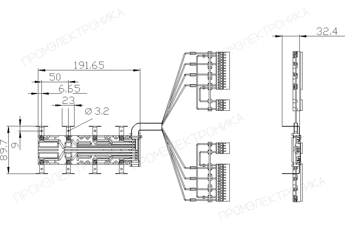 Siemens 3KC9828-5 — Клеммная перегородка