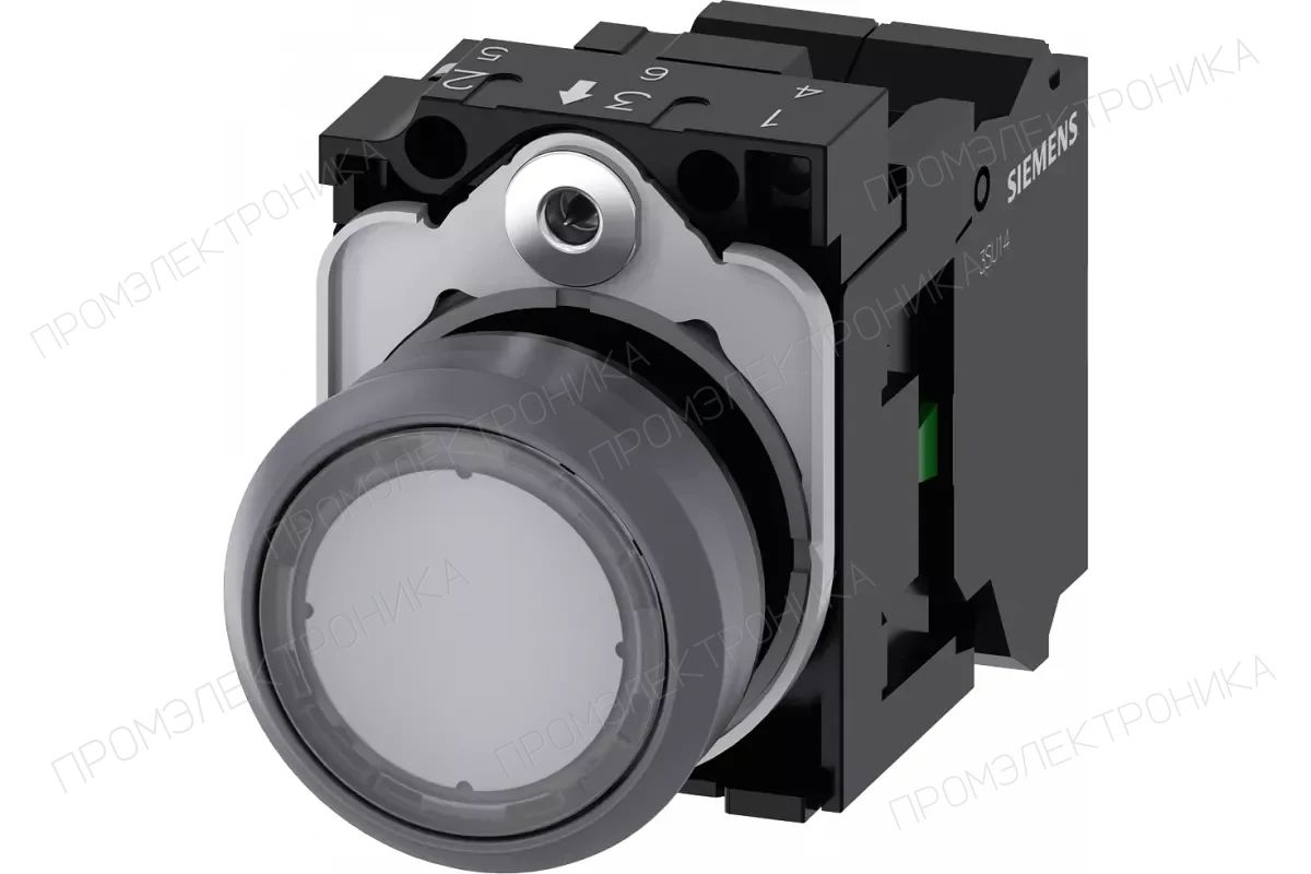 Siemens 3SU1132-0AB70-3BA0 — Кнопка с подсветкой