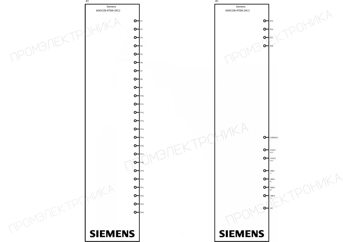 Siemens 6GK5324-8TS00-2AC2 — компонент промышленной автоматизации