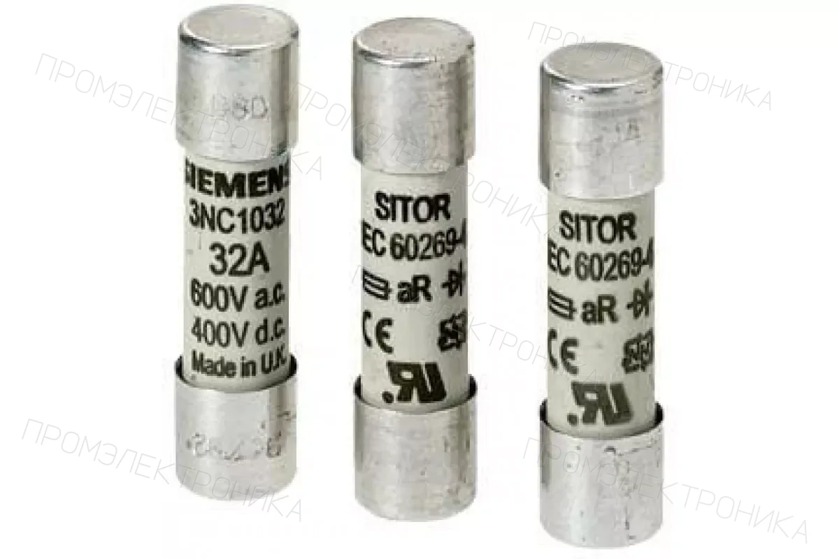 Siemens 3NA3832-2C — LV HRC плавкая вставка GG/gL размер