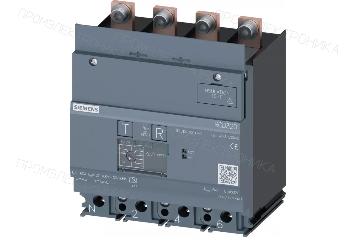Siemens 3VA9114-0RL20 — Модуль узо
