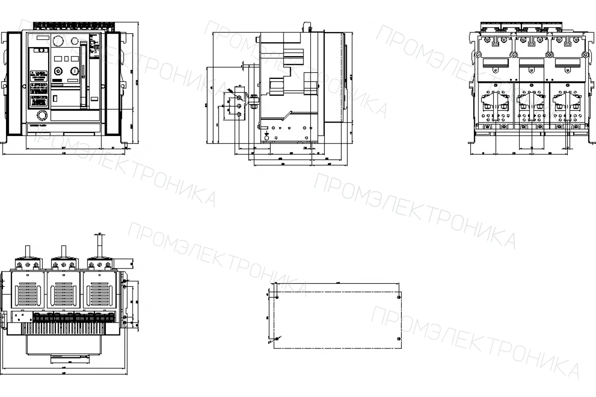 Siemens 3WA1210-1.U03-.... — Выключатель-разъединитель постоянного тока