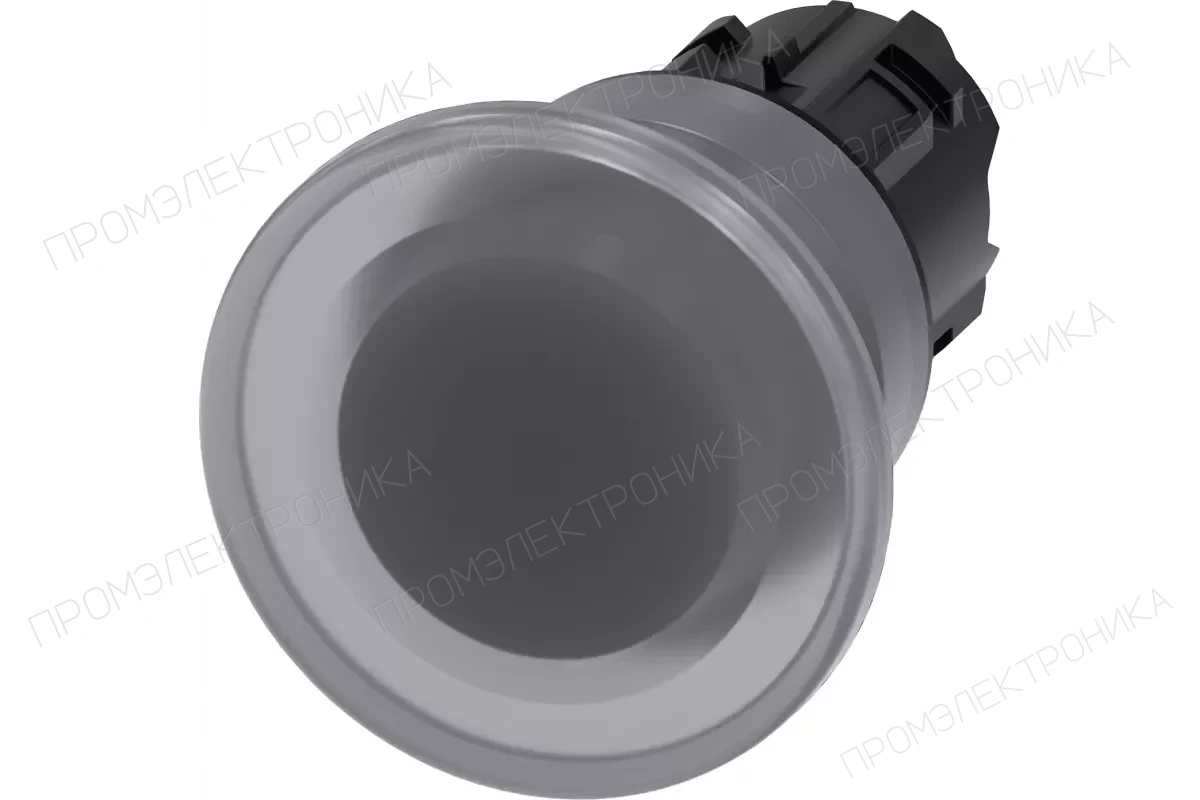 Siemens 3SU1031-1BD40-0AA0 — Актуатор грибовидной кнопки с возможностью подсветки