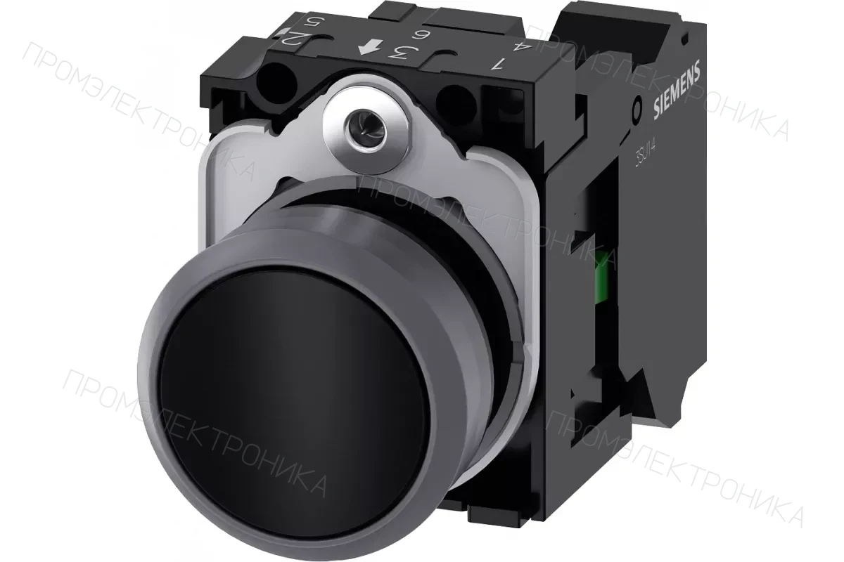 Siemens 3SU1130-0AB10-3BA0 — Кнопка