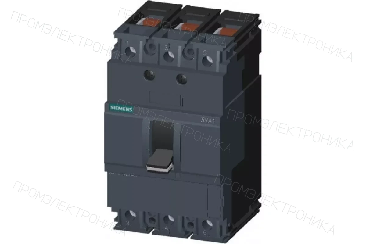 Siemens 3VA1110-3ED12-0AA0 — 3VA автоматические выключатели в литом корпусе до 250 A