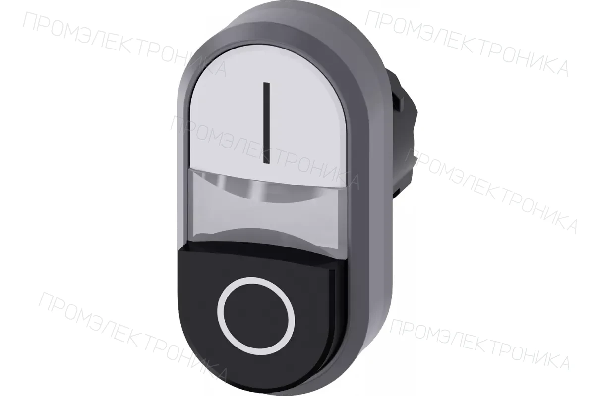 Siemens 3SU1031-3BB61-0AK0 — Актуатор двойной кнопки с возможностью подсветки