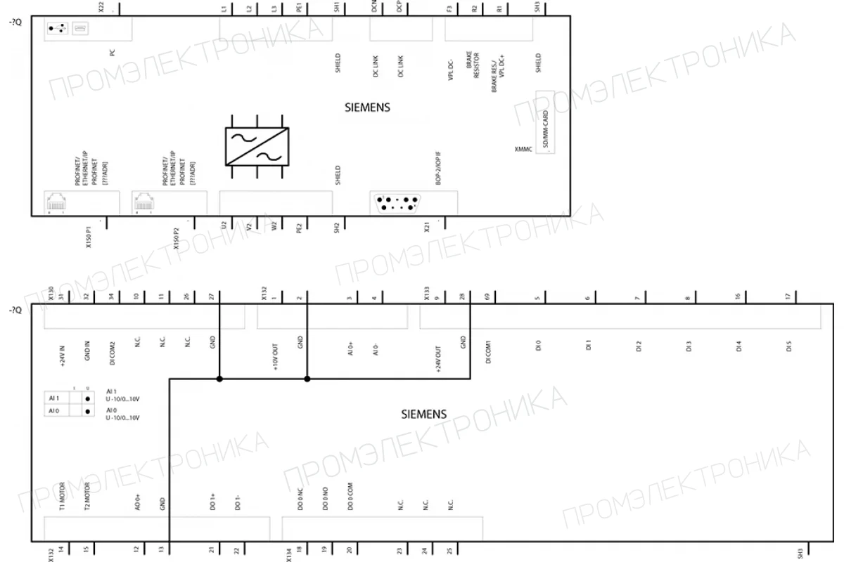 Siemens 6SL3210-1KE26-0UF1