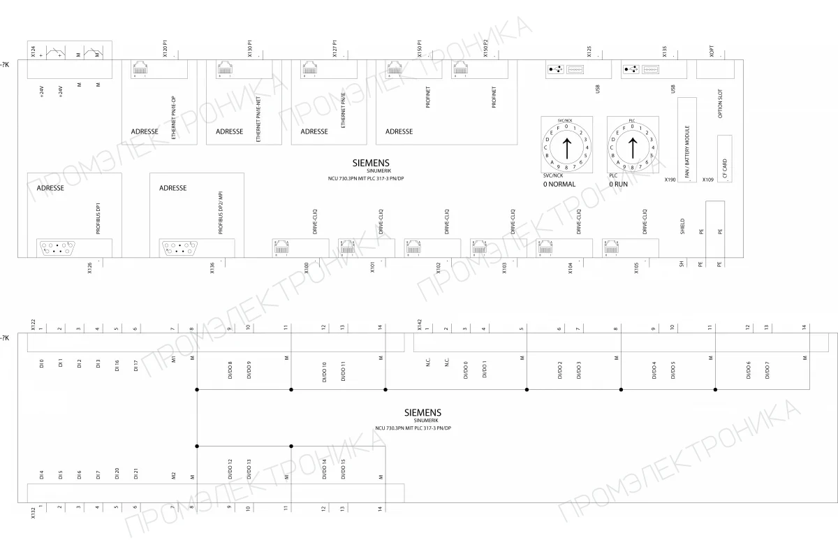 Siemens 6FC5372-0AA30-0AA1 — промышленный компонент