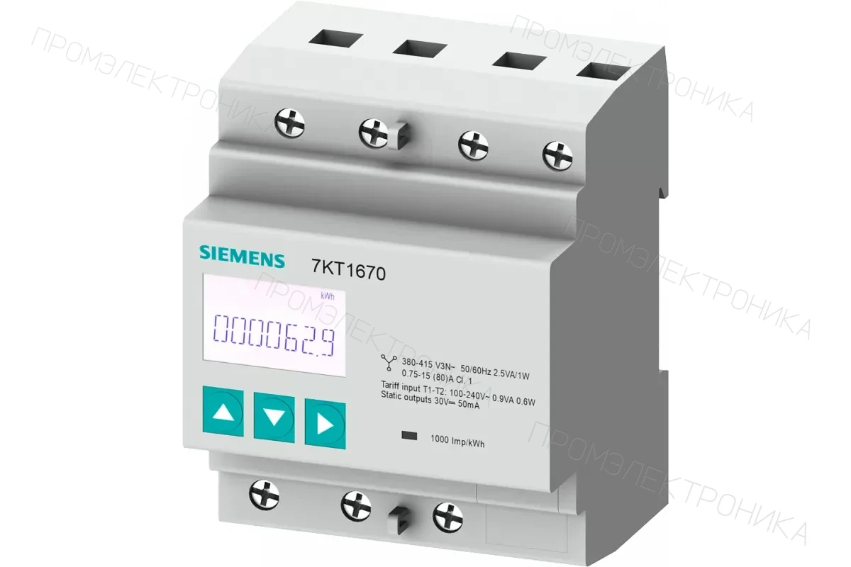 Siemens 7KT1665 — компонент энергетического оборудования