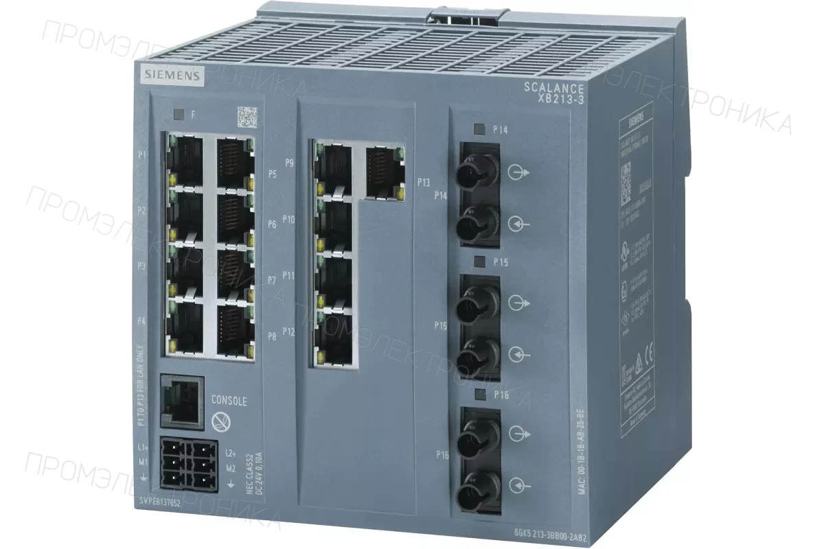 Siemens 6GK5208-0HA00-2TS6 — Scalance xp208 eip промышленный управляемый ie коммутатор