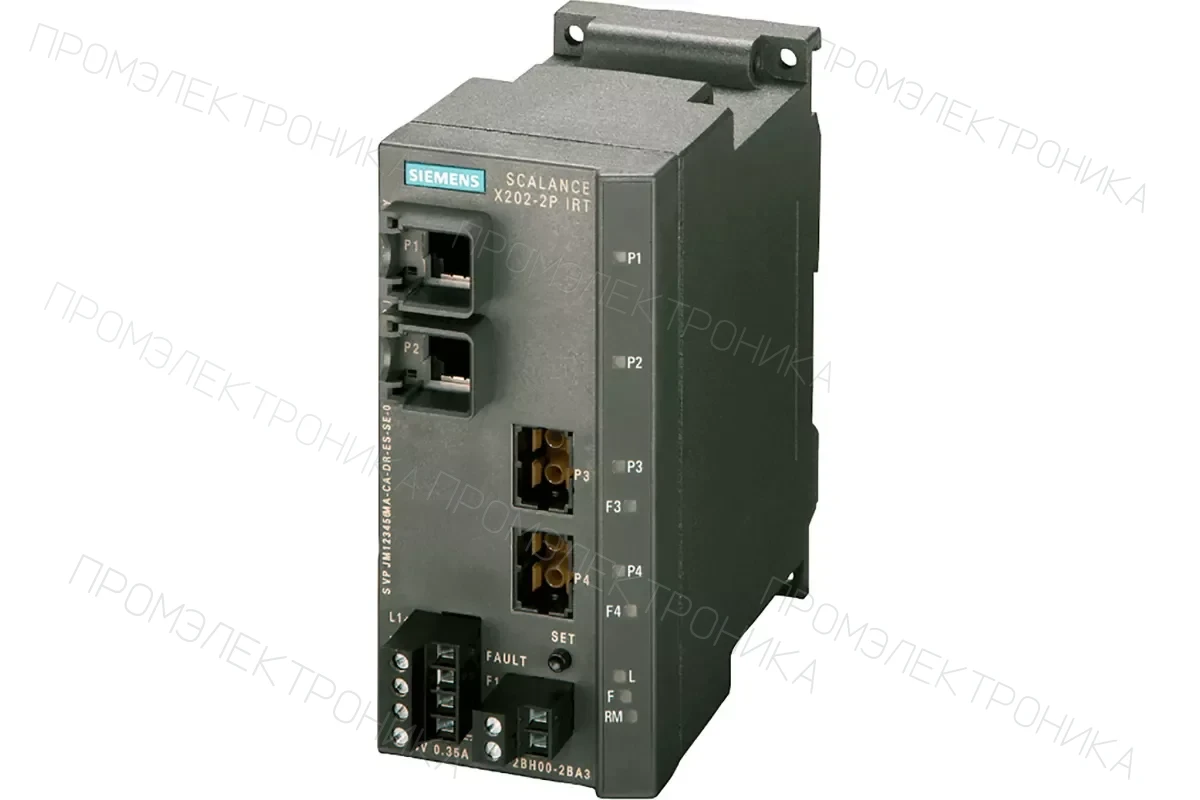 Siemens 6GK5201-3BH00-2BD2 — Коммутаторы реального масштаба времени SCALANCE XF-200IRT