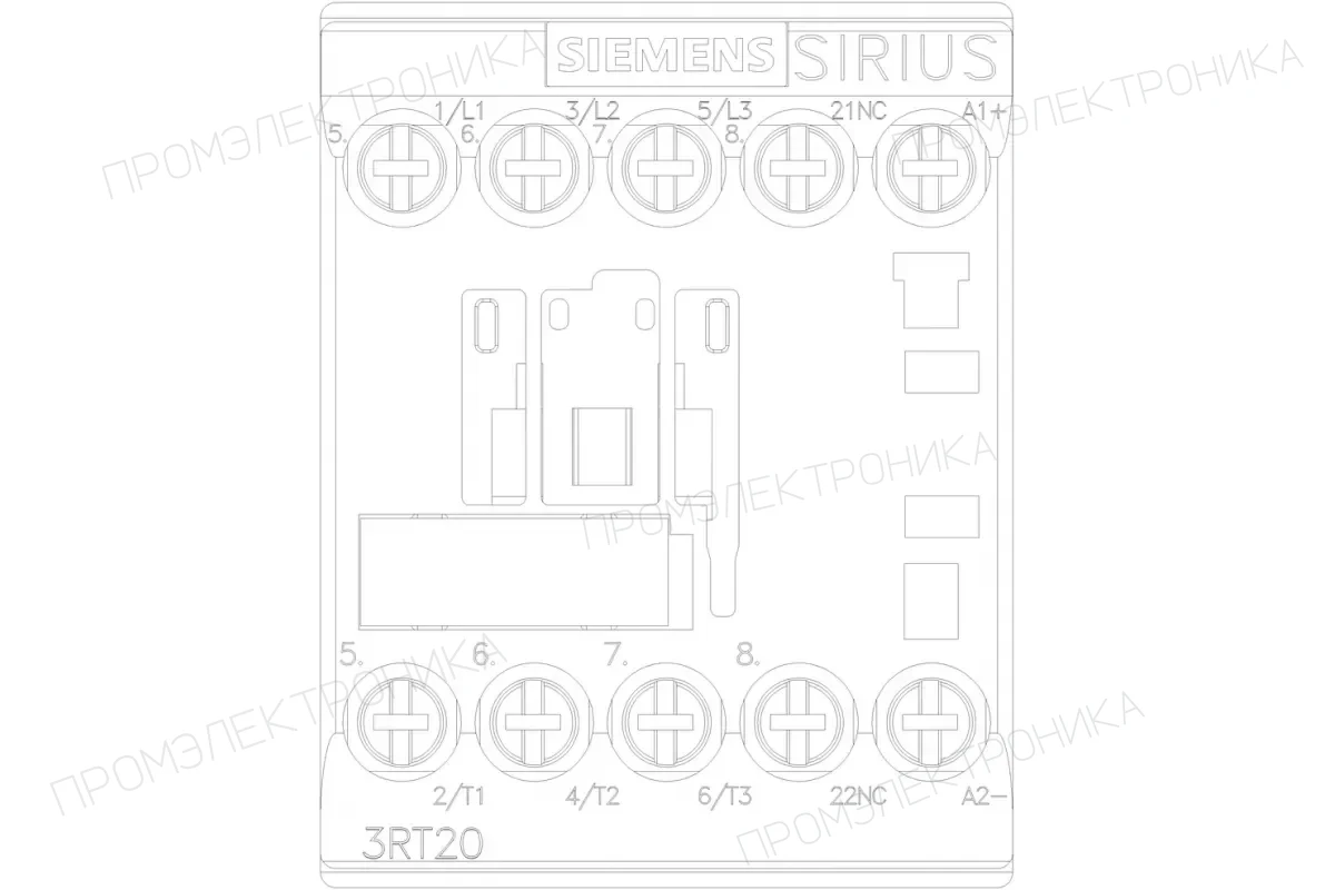 Siemens 3RT1956-4EA1-Z X95 — промышленный компонент
