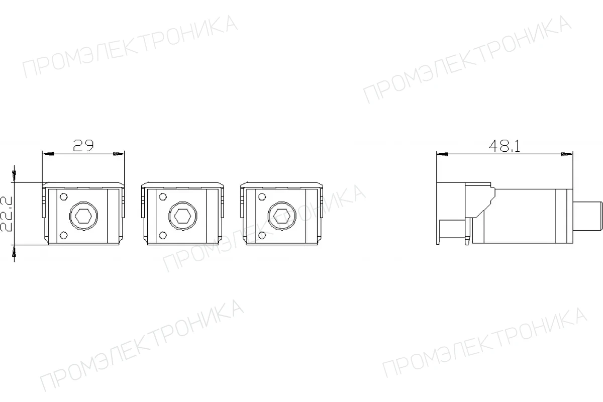 Siemens 3VA9262-0WA00 — Межфазные перегородки