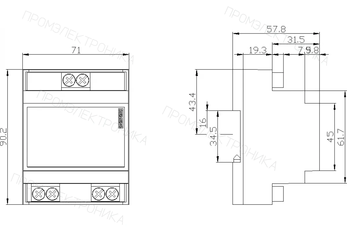 Siemens 3KC9624-1 — Автотрансформатор 3kc3