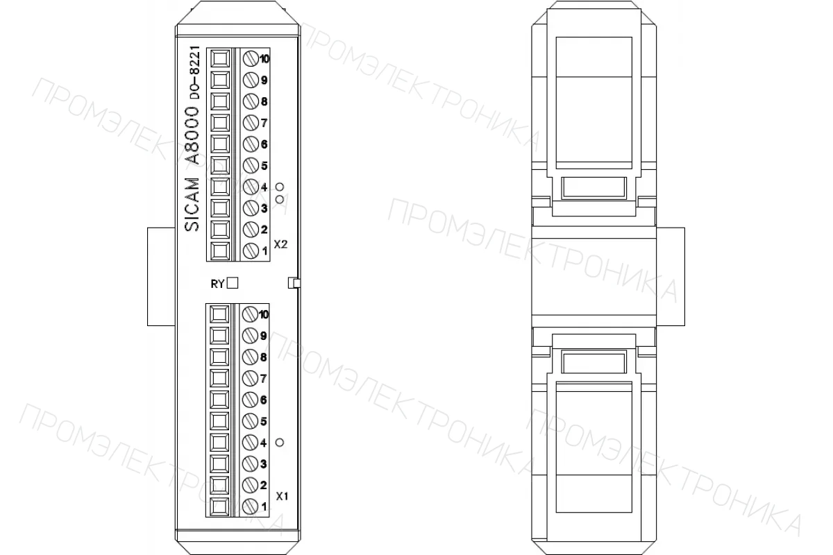 Siemens 6RA8081-6DV62-0AA0 — промышленный компонент